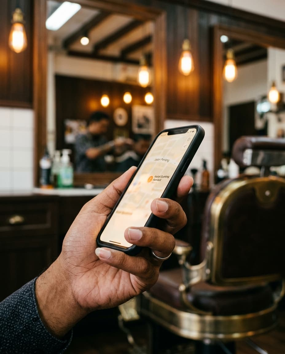 Easy booking on smartphone